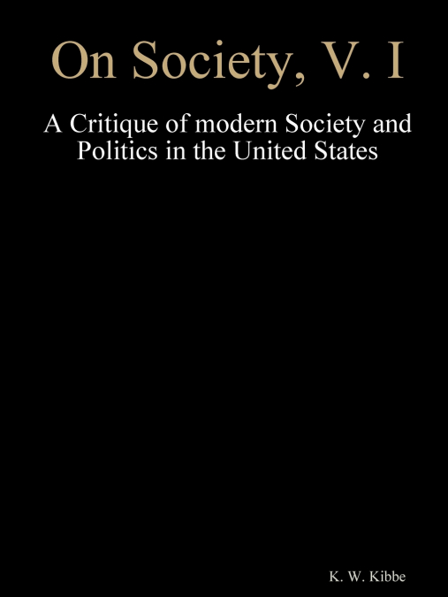 On Society, V. I
