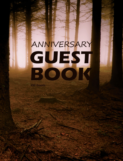 Anniversary Guest Book