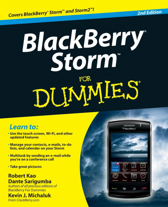 Blackberry Storm for Dummies