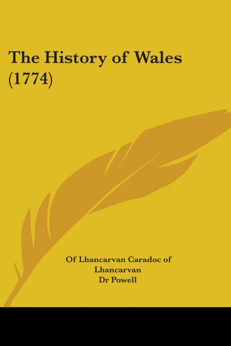 The History of Wales (1774)
