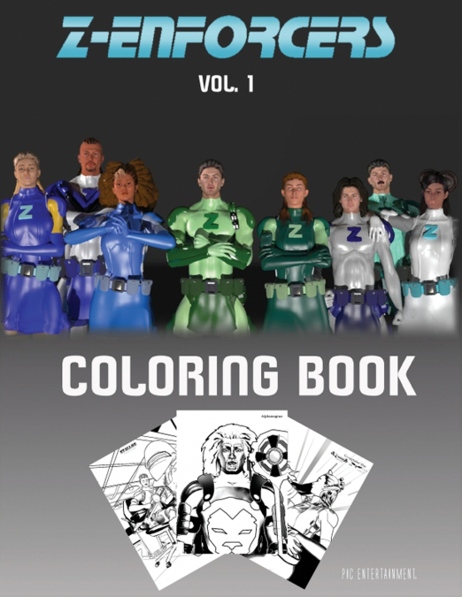 Z-Enforcers Coloring Book