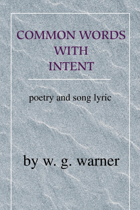 Common Words with Intent