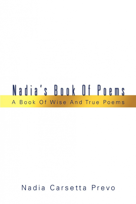 Nadia’s Book Of Poems