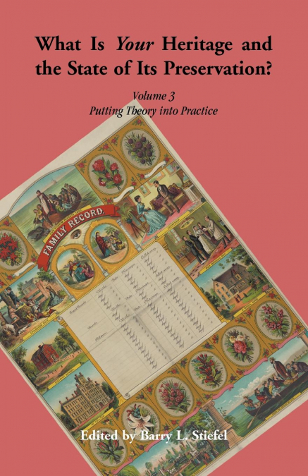 What is Your Heritage and the State of its Preservation? Volume 3. Putting Theory into Practice