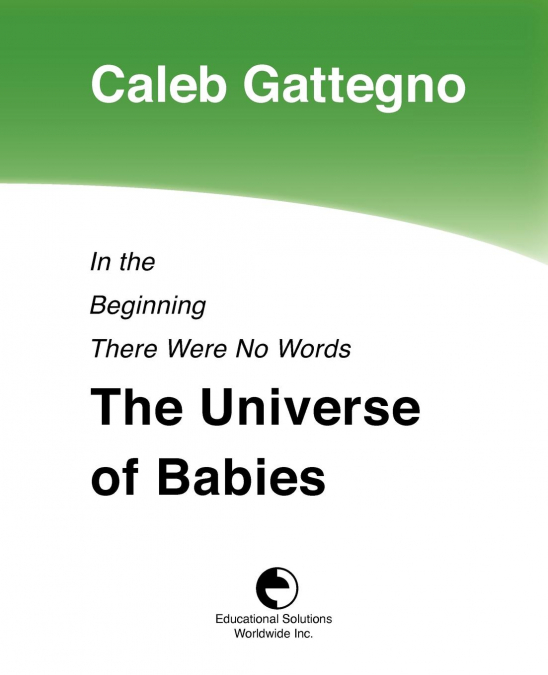 In the Beginning There Were No Words
