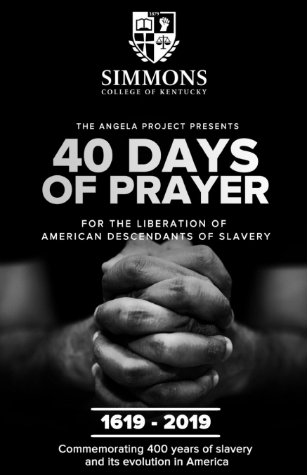 The Angela Project Presents 40 Days of Prayer