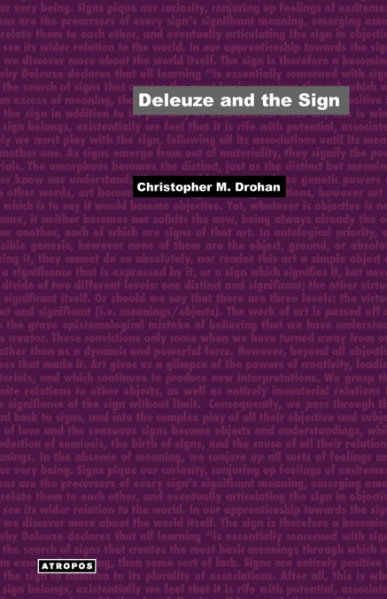 Deleuze and the Sign