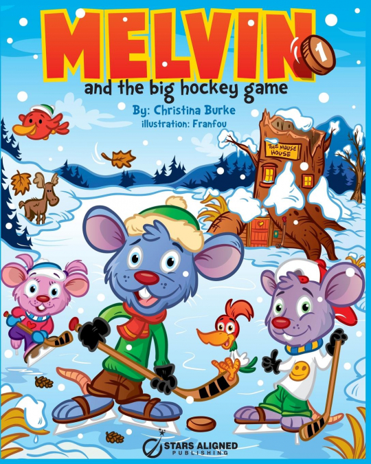MELVIN AND THE BIG HOCKEY GAME (SOFTCOVER)