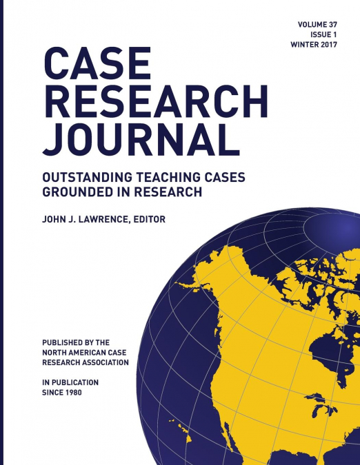Case Research Journal, 37(1)