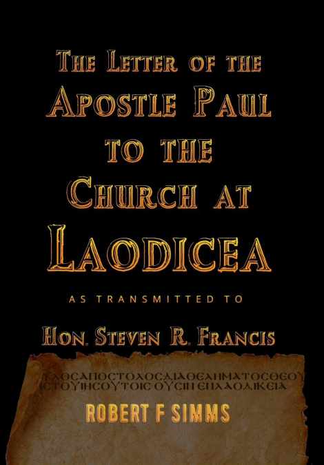 The Letter to Laodicea