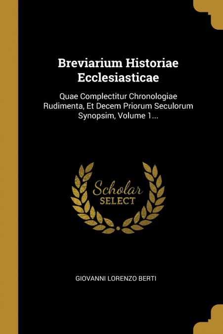 Breviarium Historiae Ecclesiasticae