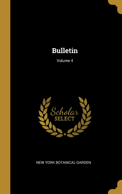 Bulletin; Volume 4