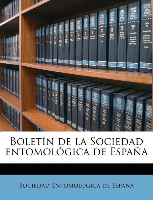 Boletín de la Sociedad entomológica de España Volume t. 1 1918