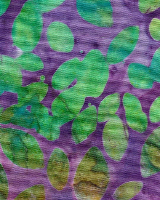Green Jungle Batik Composition Notebook - Large Ruled Notebook - 8x10 Lined Notebook (Softcover Journal / Notebook / Diary)