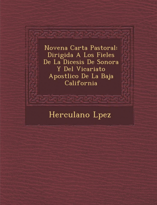 Novena Carta Pastoral