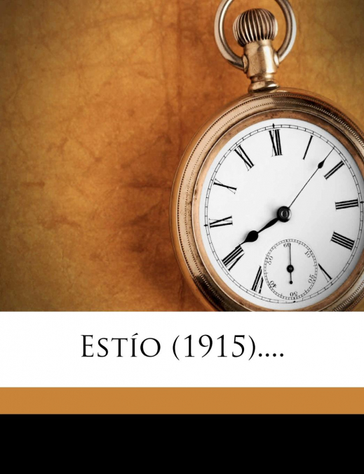 Estío (1915)....