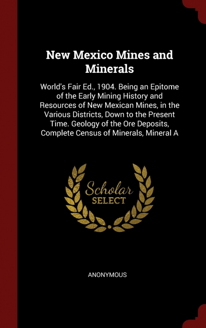 New Mexico Mines and Minerals