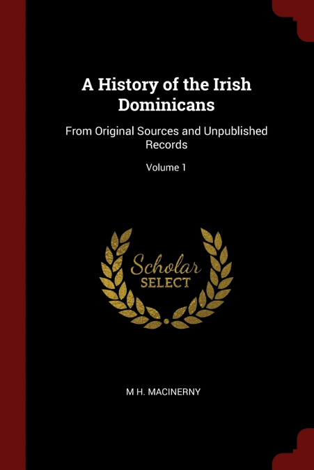 A History of the Irish Dominicans
