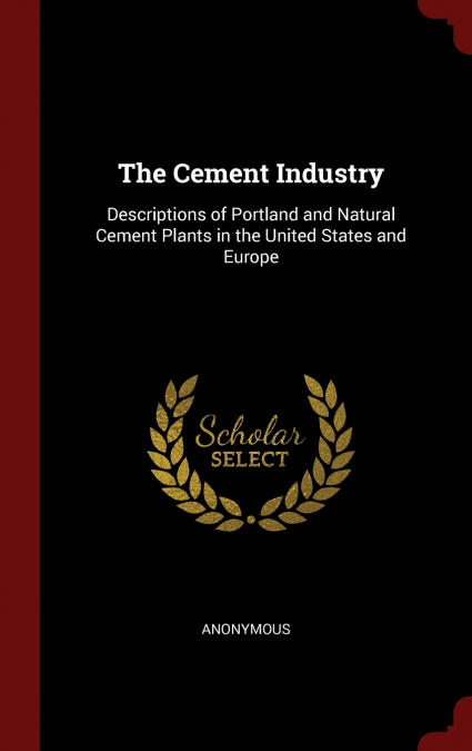 The Cement Industry