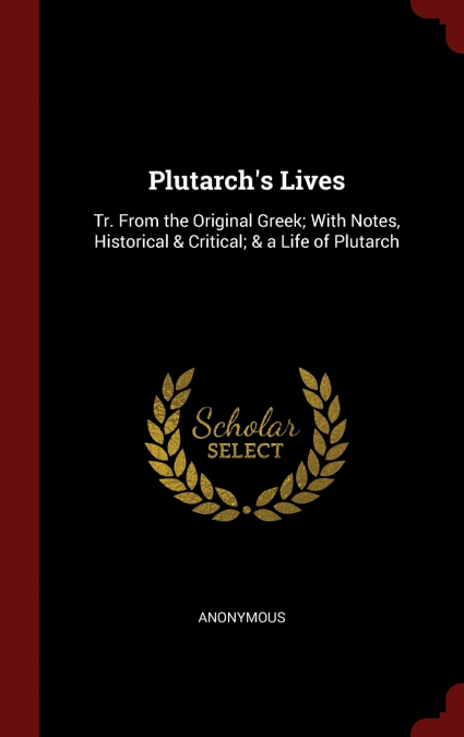 Plutarch’s Lives