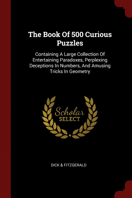 The Book Of 500 Curious Puzzles