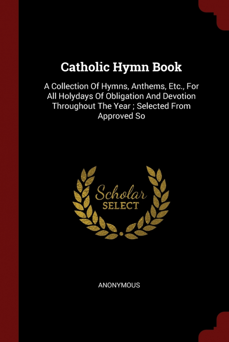 Catholic Hymn Book