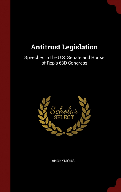 Antitrust Legislation