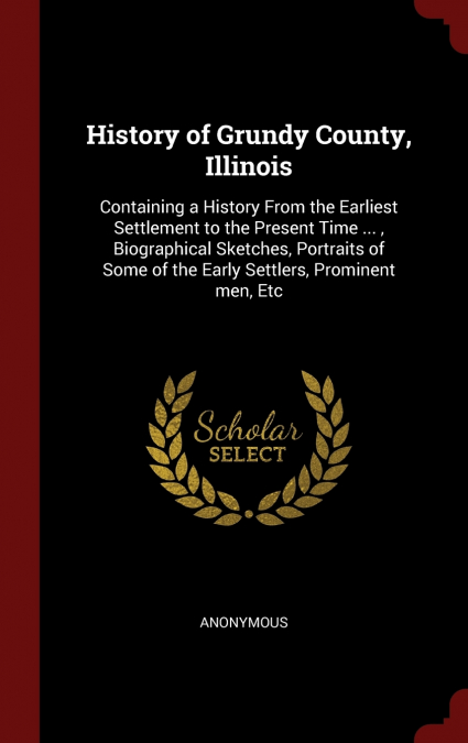 History of Grundy County, Illinois