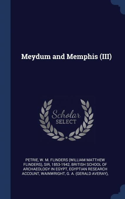 Meydum and Memphis (III)