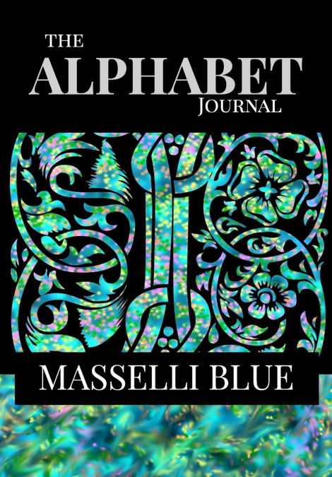 The Alphabet Journal - Masselli Blue