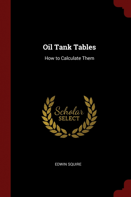 Oil Tank Tables