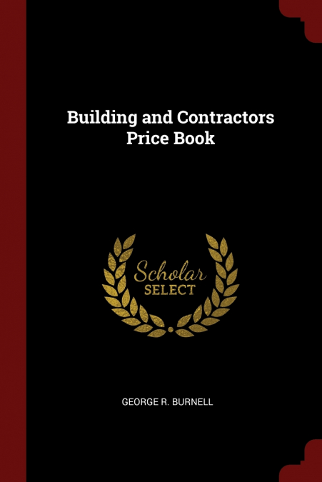 Building and Contractors Price Book