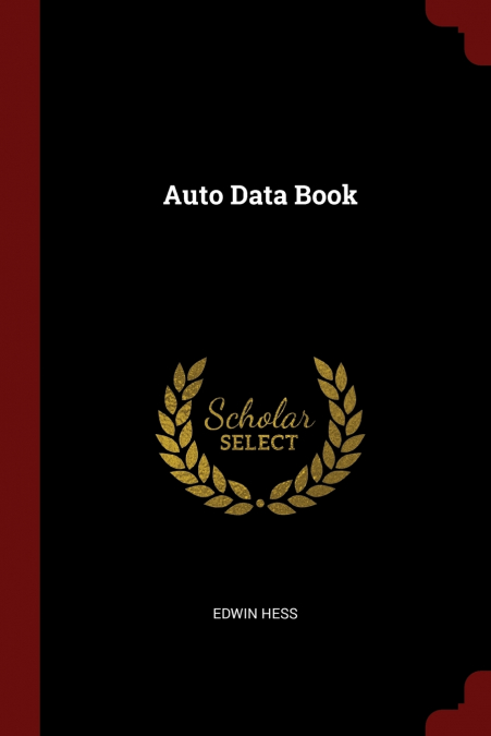 Auto Data Book