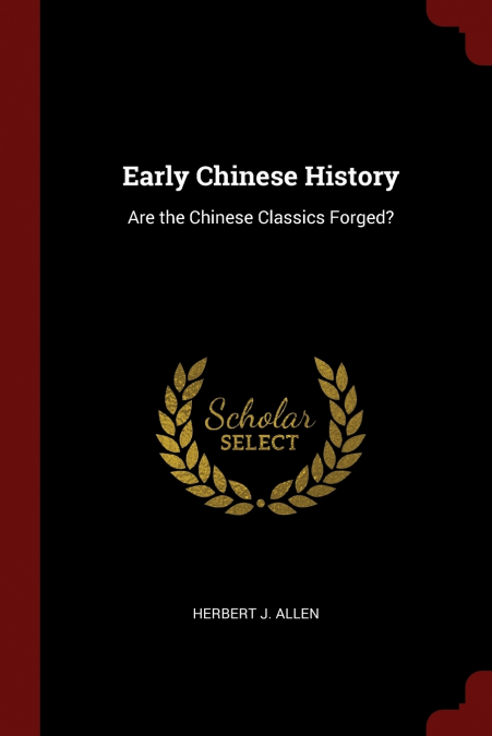 Early Chinese History