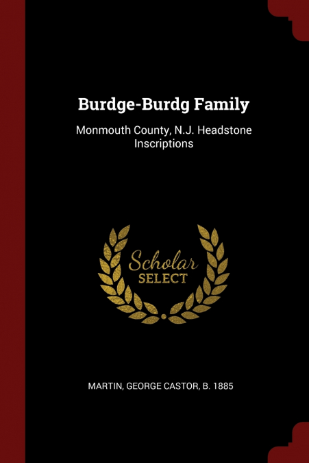 Burdge-Burdg Family