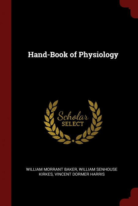 Hand-Book of Physiology