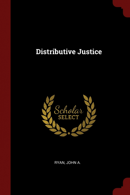 Distributive Justice