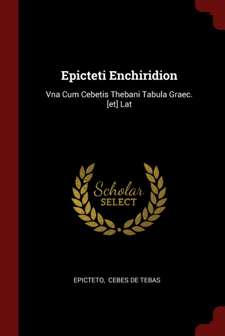 Epicteti Enchiridion