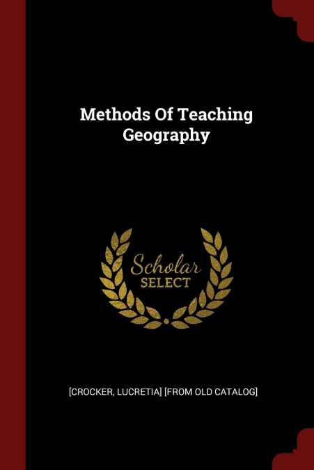 Methods Of Teaching Geography