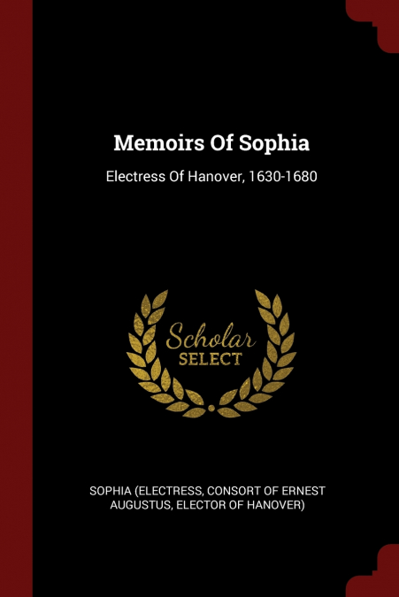 Memoirs Of Sophia
