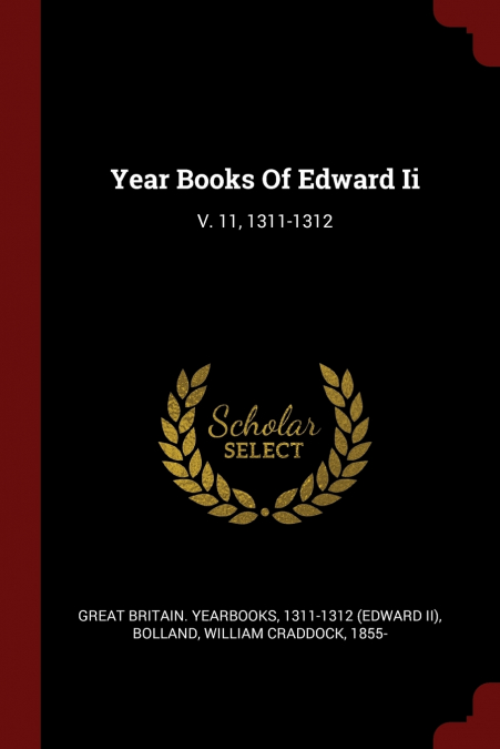 Year Books Of Edward Ii