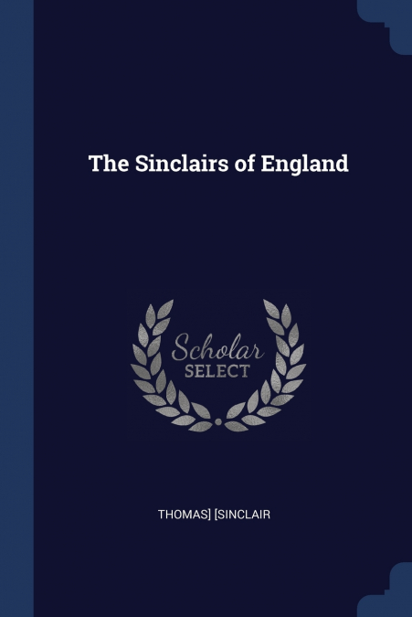 The Sinclairs of England