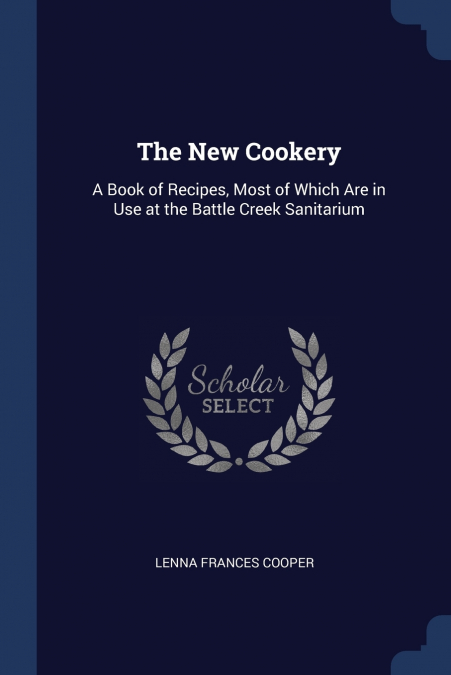 The New Cookery