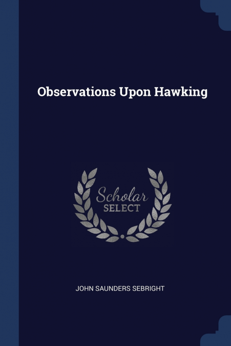 Observations Upon Hawking