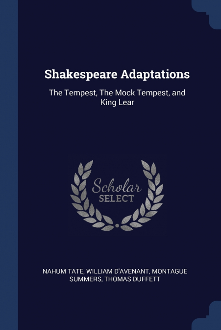 Shakespeare Adaptations