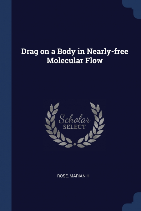 Drag on a Body in Nearly-free Molecular Flow