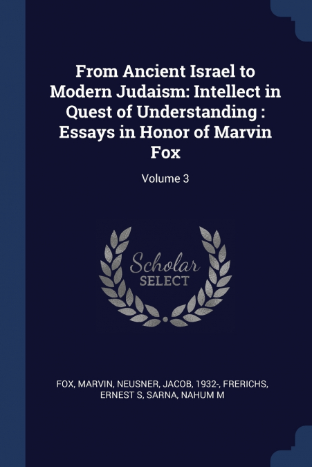 From Ancient Israel to Modern Judaism