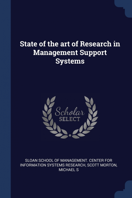 State of the art of Research in Management Support Systems