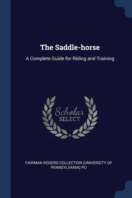 The Saddle-horse