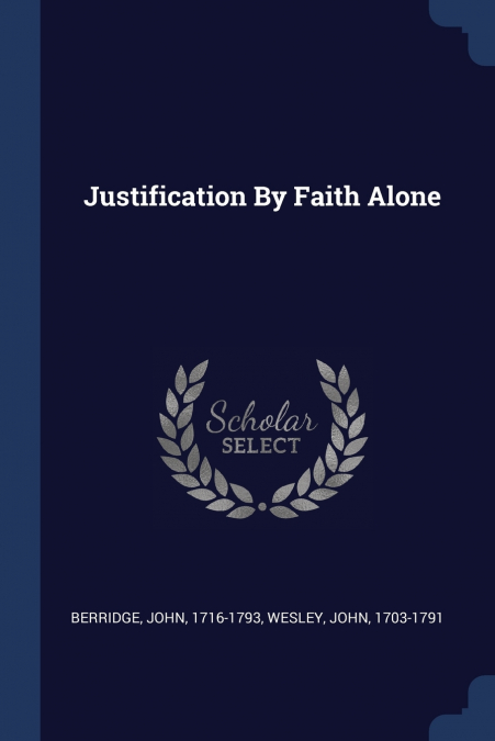 Justification By Faith Alone